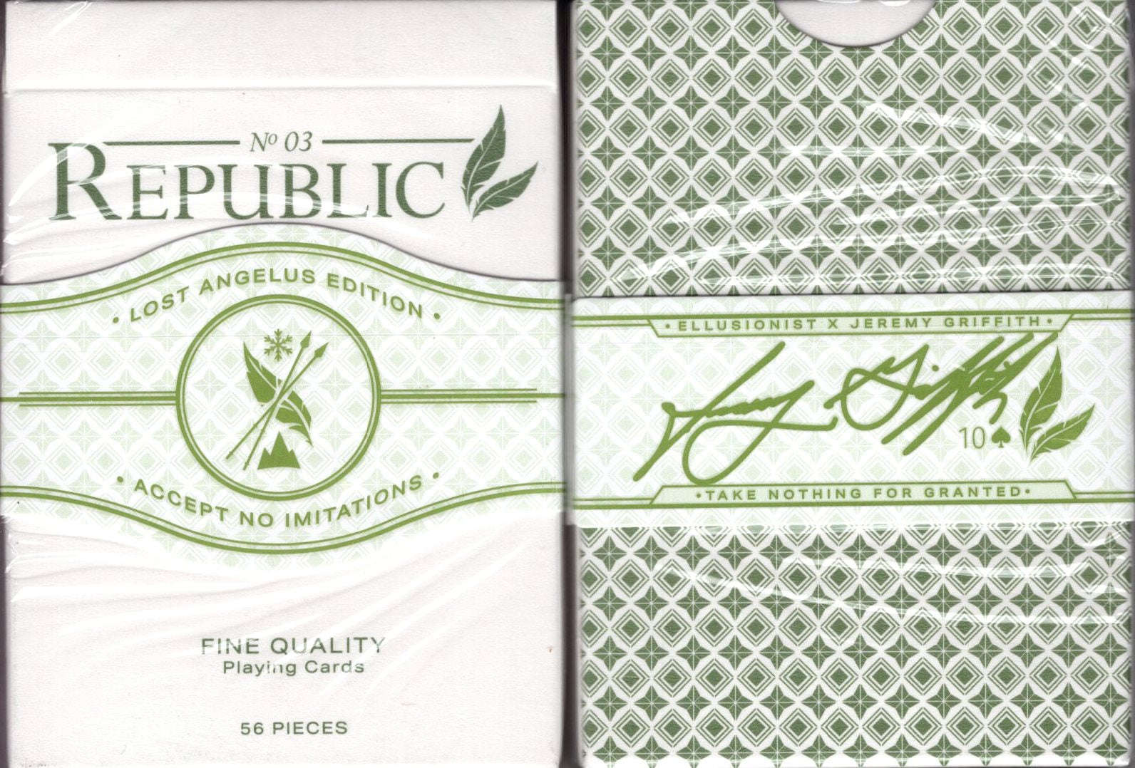 Republic No.3 Lost Angelus Playing Cards Cartamundi
