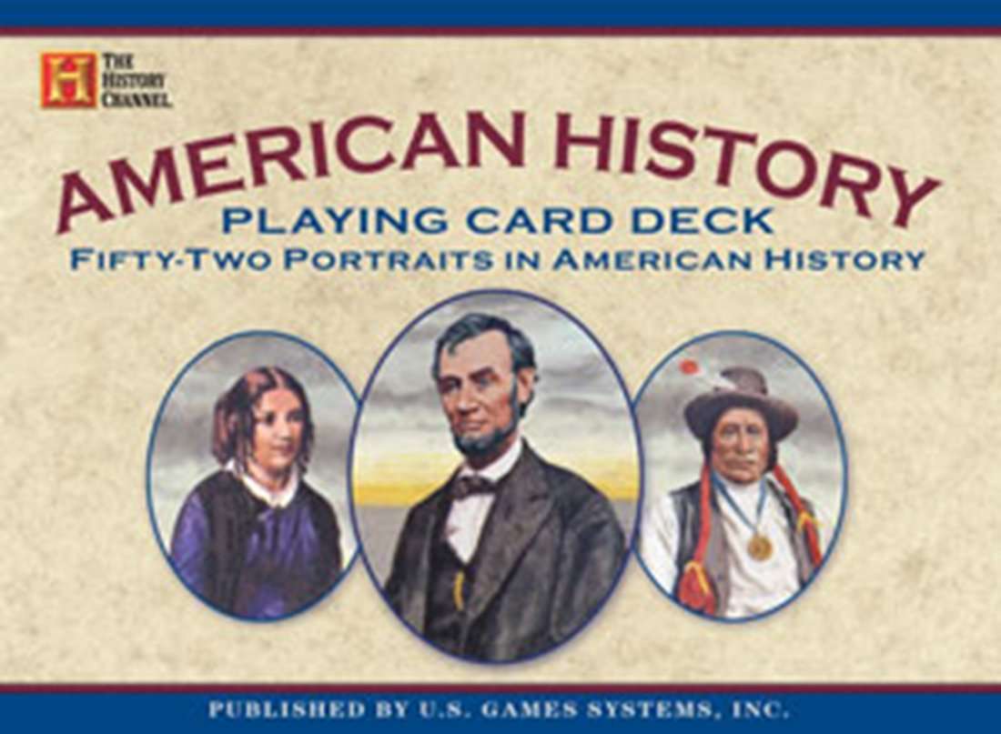 American History Playing Cards USGS