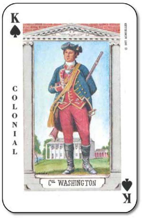 American History Playing Cards USGS