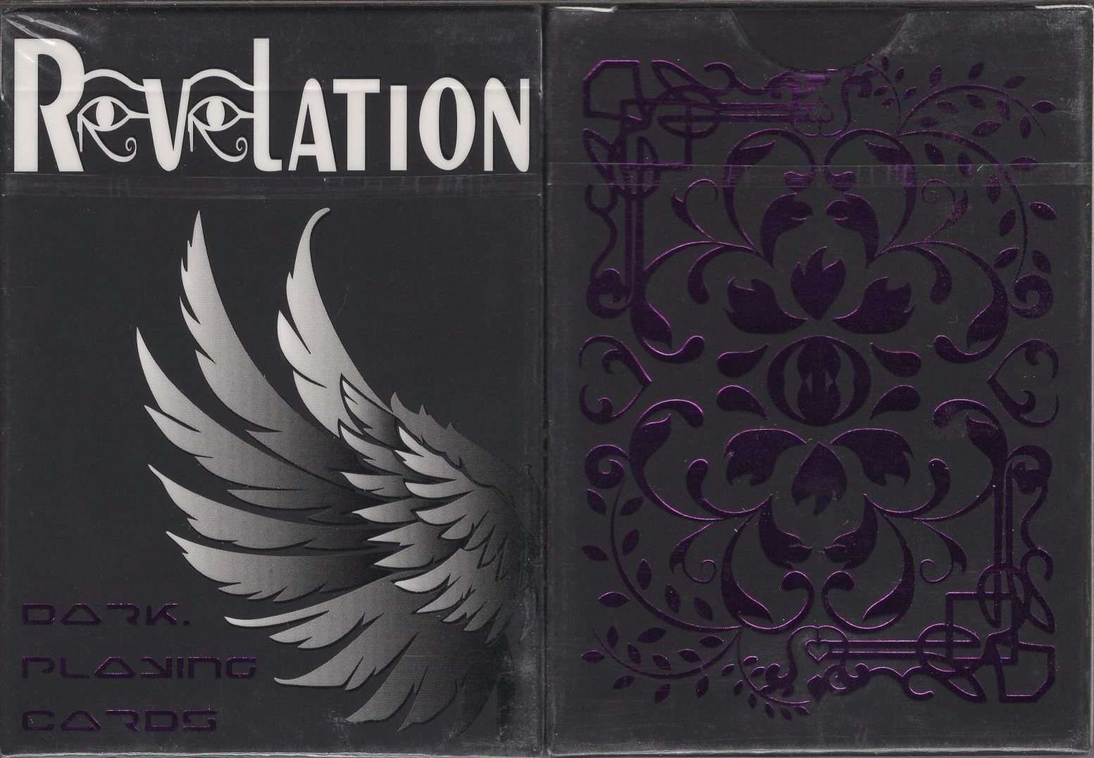 Revelation Black Playing Cards