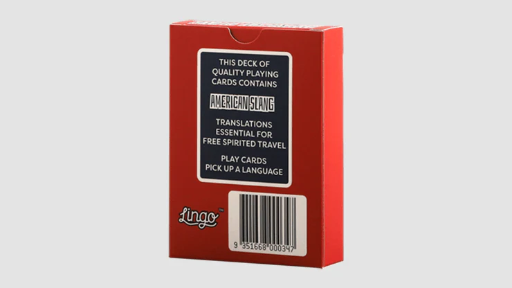 American Slang Lingo Playing Cards