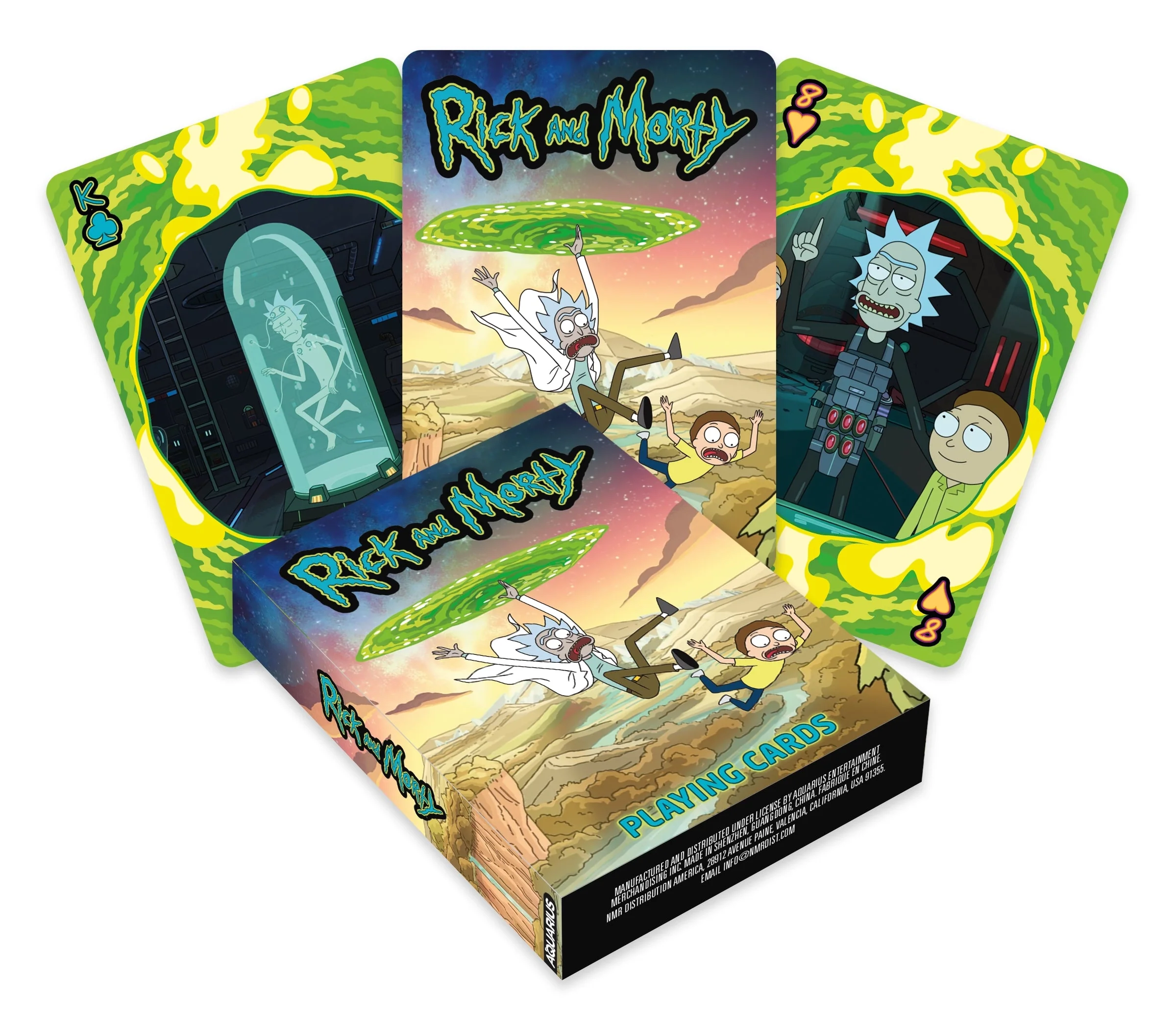 Rick and Morty Official Playing Cards by Aquarius 1 5769-rick-and-morty-official-playing-cards-by-aquarius-1.webp
