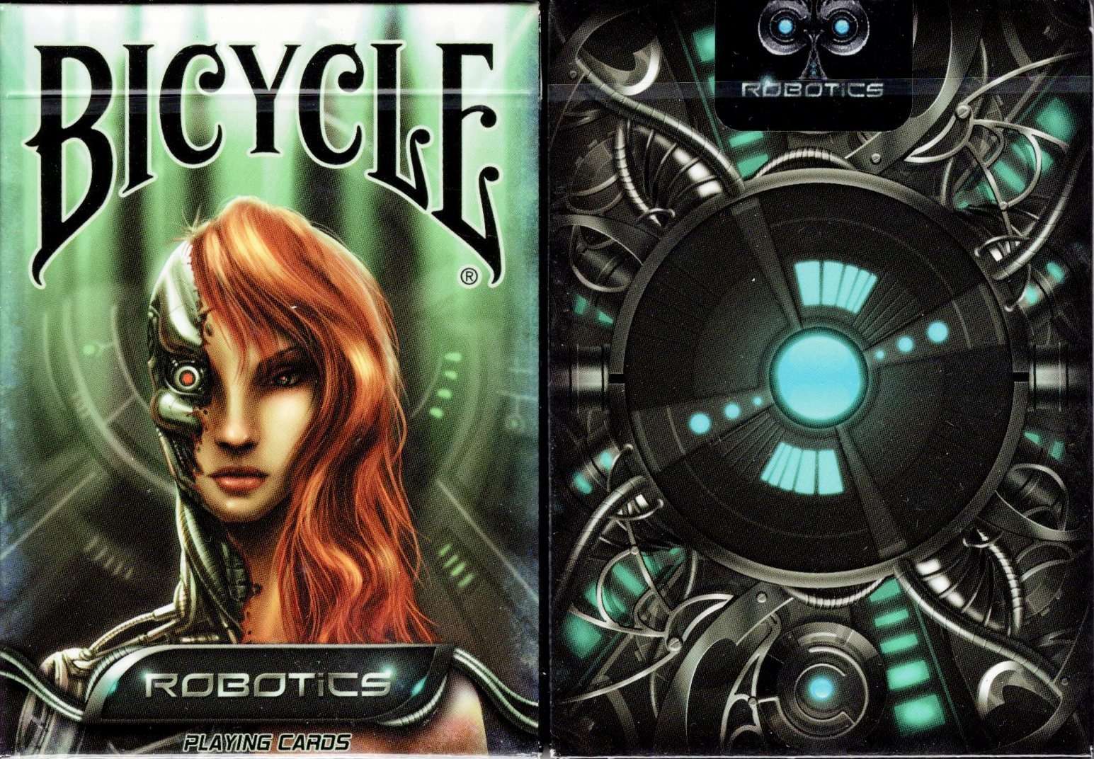 Robotics Bicycle Playing Cards