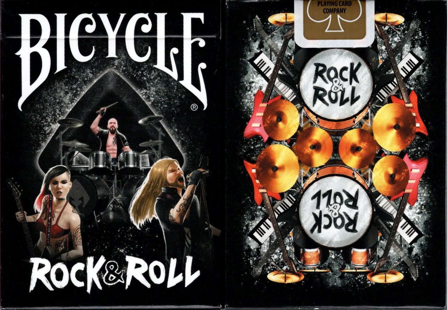 Rock & Roll Bicycle Playing Cards