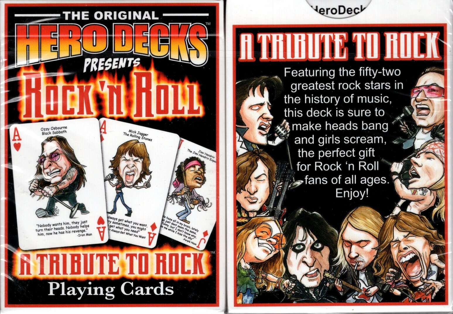 Rock 'n Roll Playing Cards