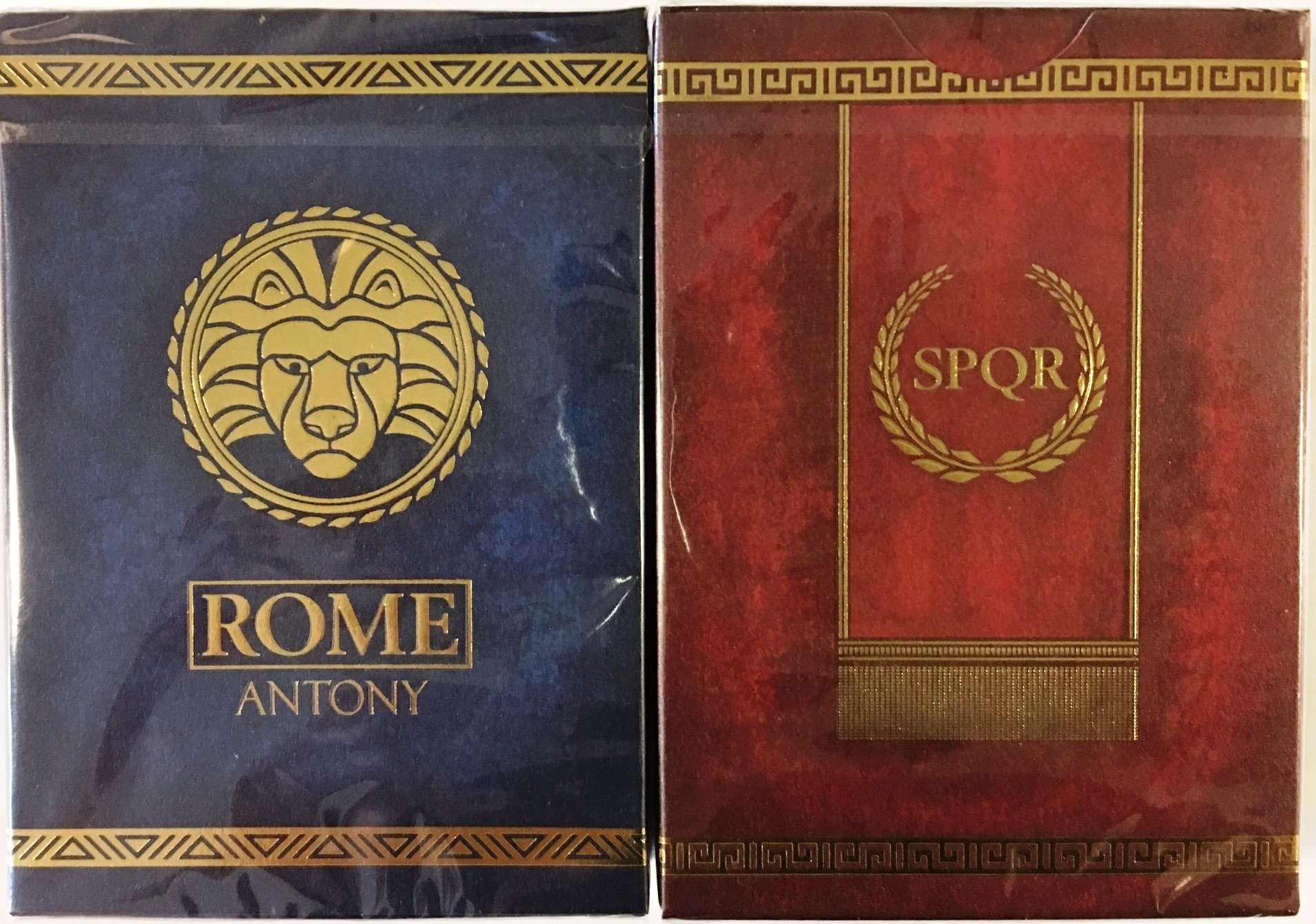 ROME: Antony & Caesar 2 Deck Set Playing Cards LPCC