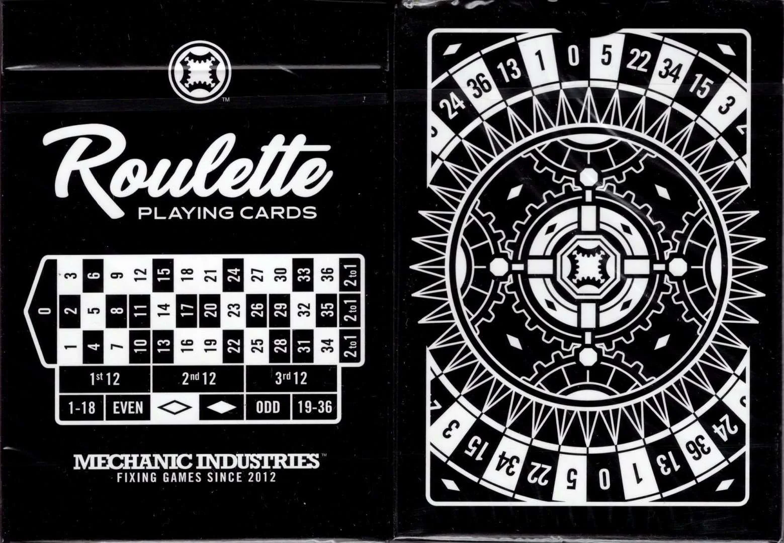 Roulette Marked Playing Cards USPCC