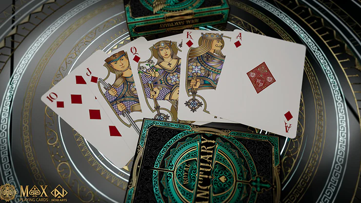 5843-royal-sanctuary-emerald-playing-cards-limited-1.webp
