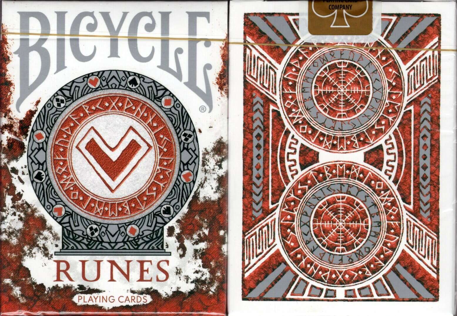 Runes v2 Gilded Bicycle Playing Cards