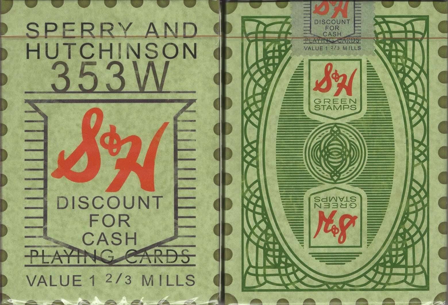 S & H Green Stamps Playing Cards EPCC