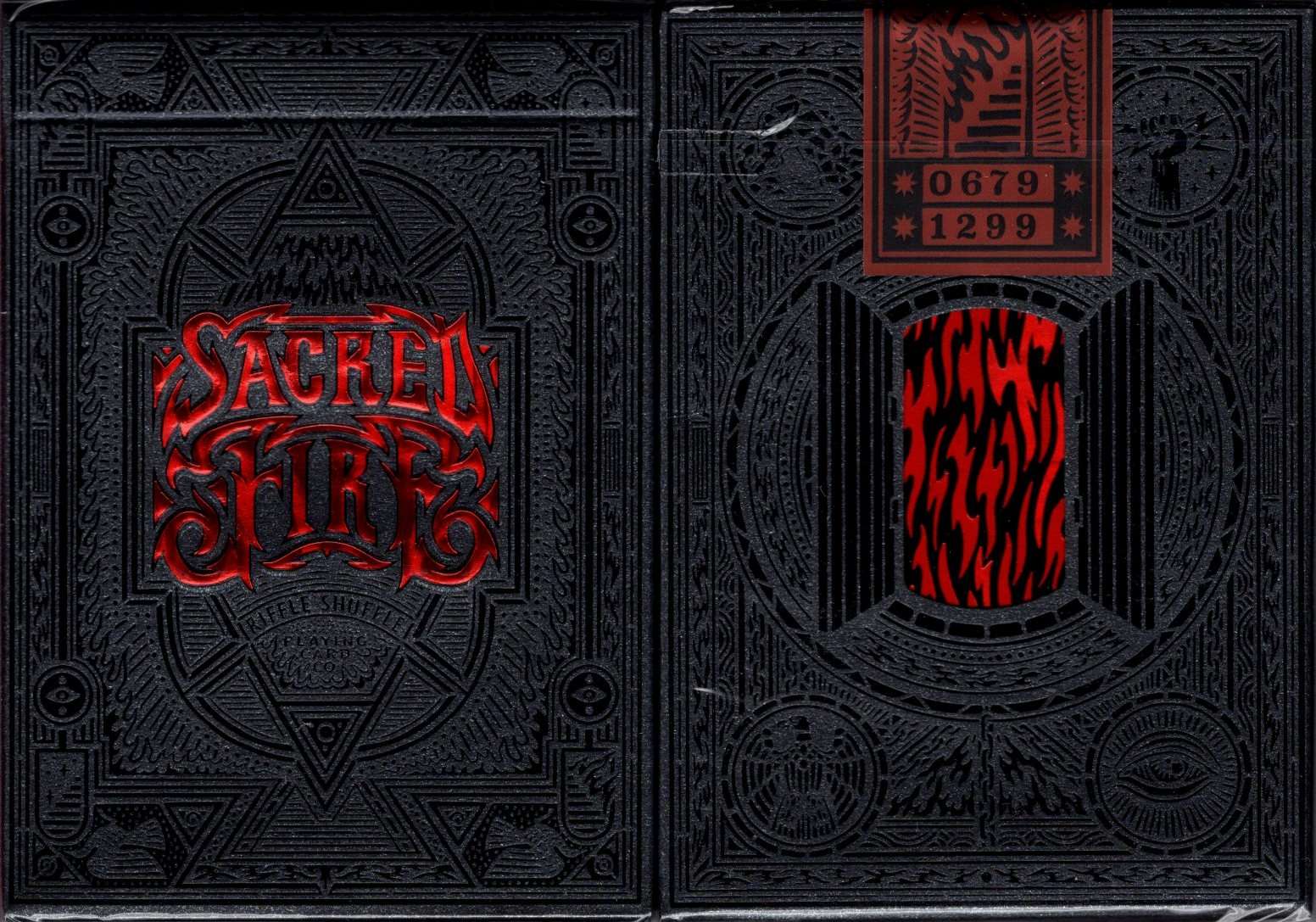 Sacred Fire Eternal Flame Playing Cards TPCC