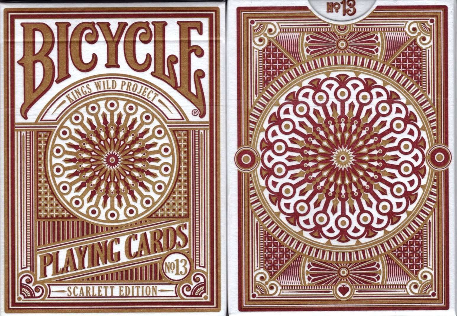 Scarlett Bicycle Playing Cards by Kings Wild Project
