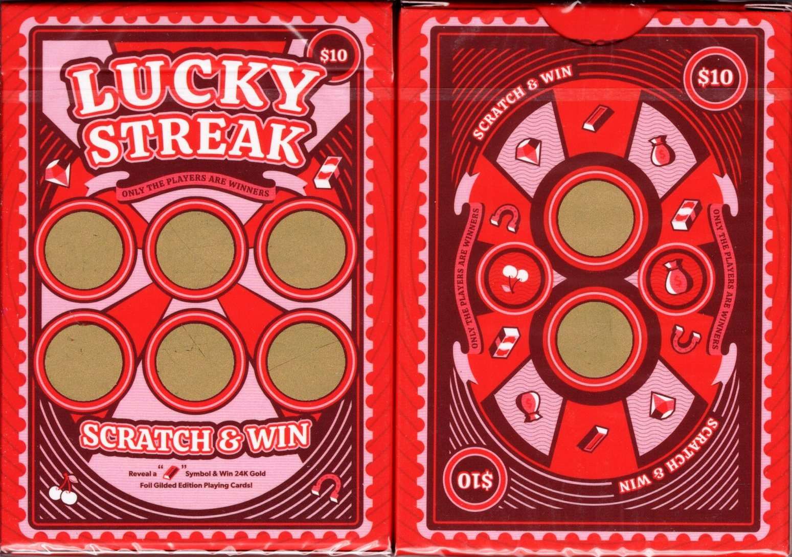 Scratch & Win Playing Cards USPCC