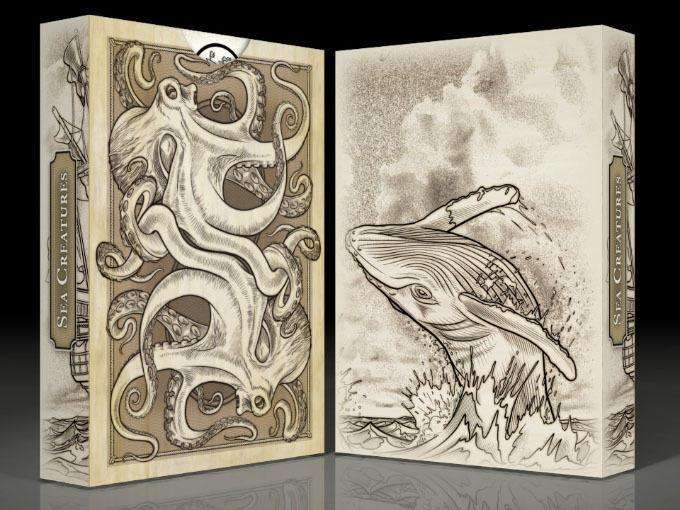 Sea Creatures Playing Cards Deck USPCC