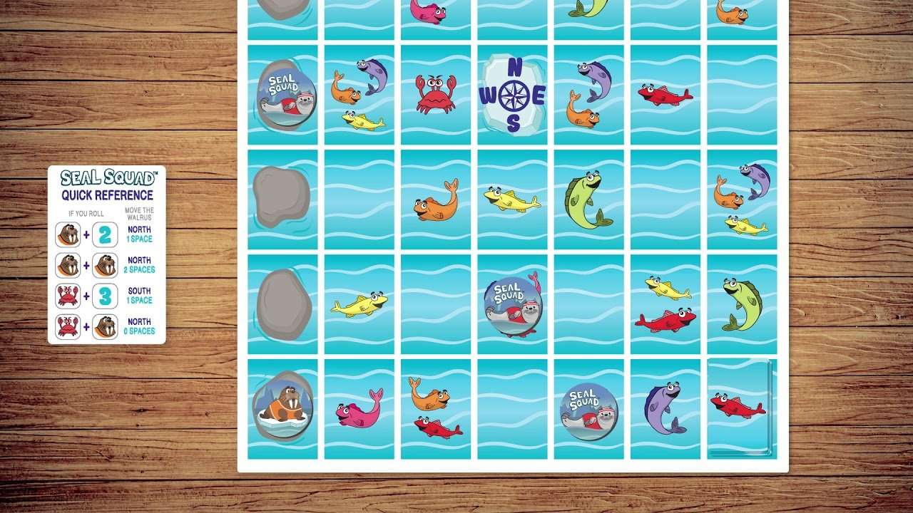 Seal Squad Card Game