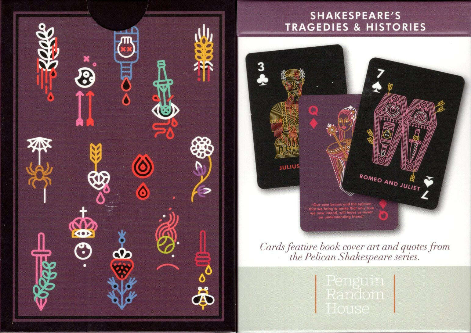 Shakespeare's Tragedies & Histories Playing Cards NYPC