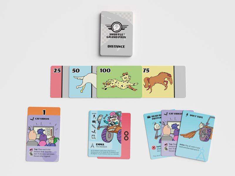 Shuffle Grand Prix Racing Card Game