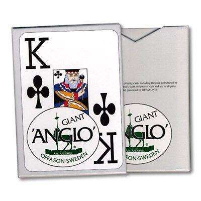 Anglo Giant Blue Playing Cards 3.5" x 5" Size Deck 1 610-anglo-giant-blue-playing-cards-3-5-x-5-size-deck-1.jpg