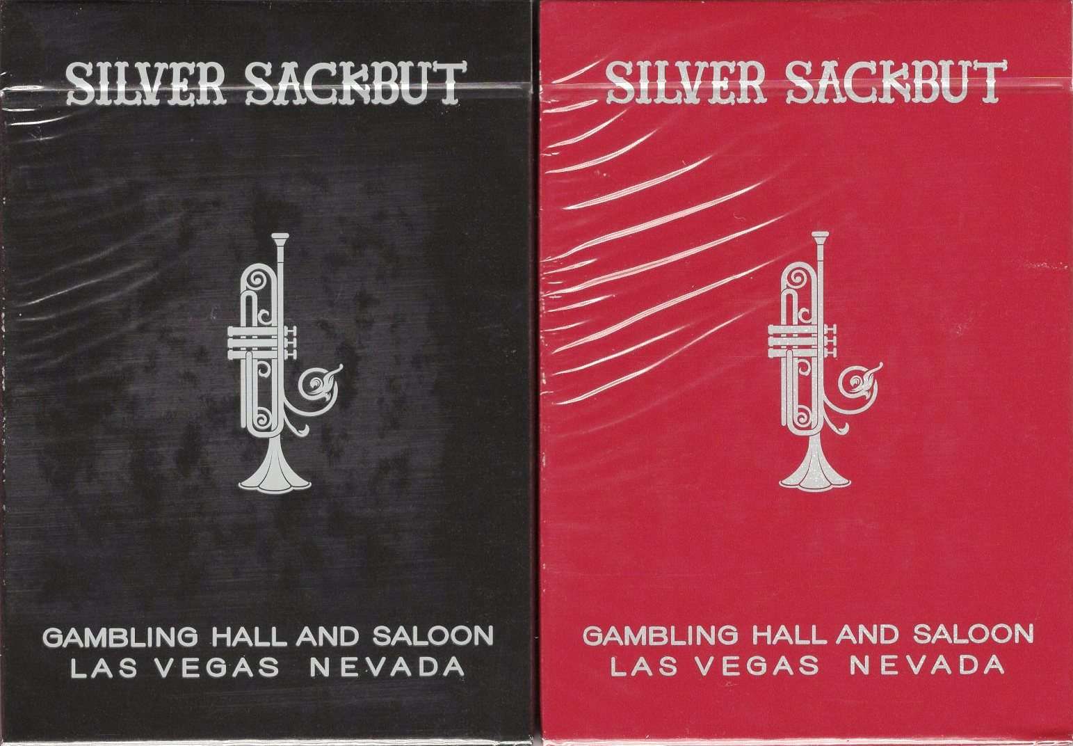 Silver Sackbut Playing Cards USPCC
