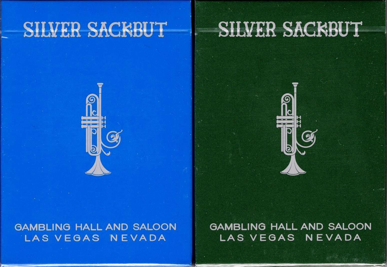 Silver Sackbut v2 Playing Cards USPCC