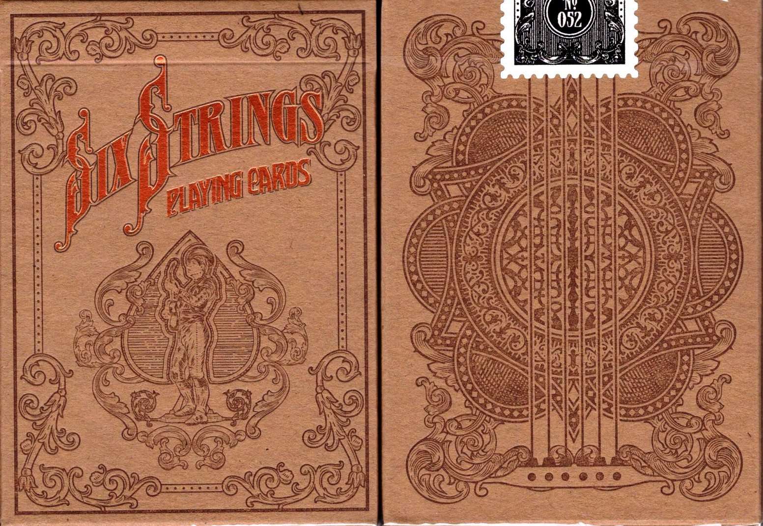 Six Strings Playing Cards USPCC