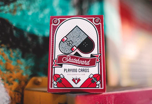 Skateboard v2 Marked Playing Cards USPCC