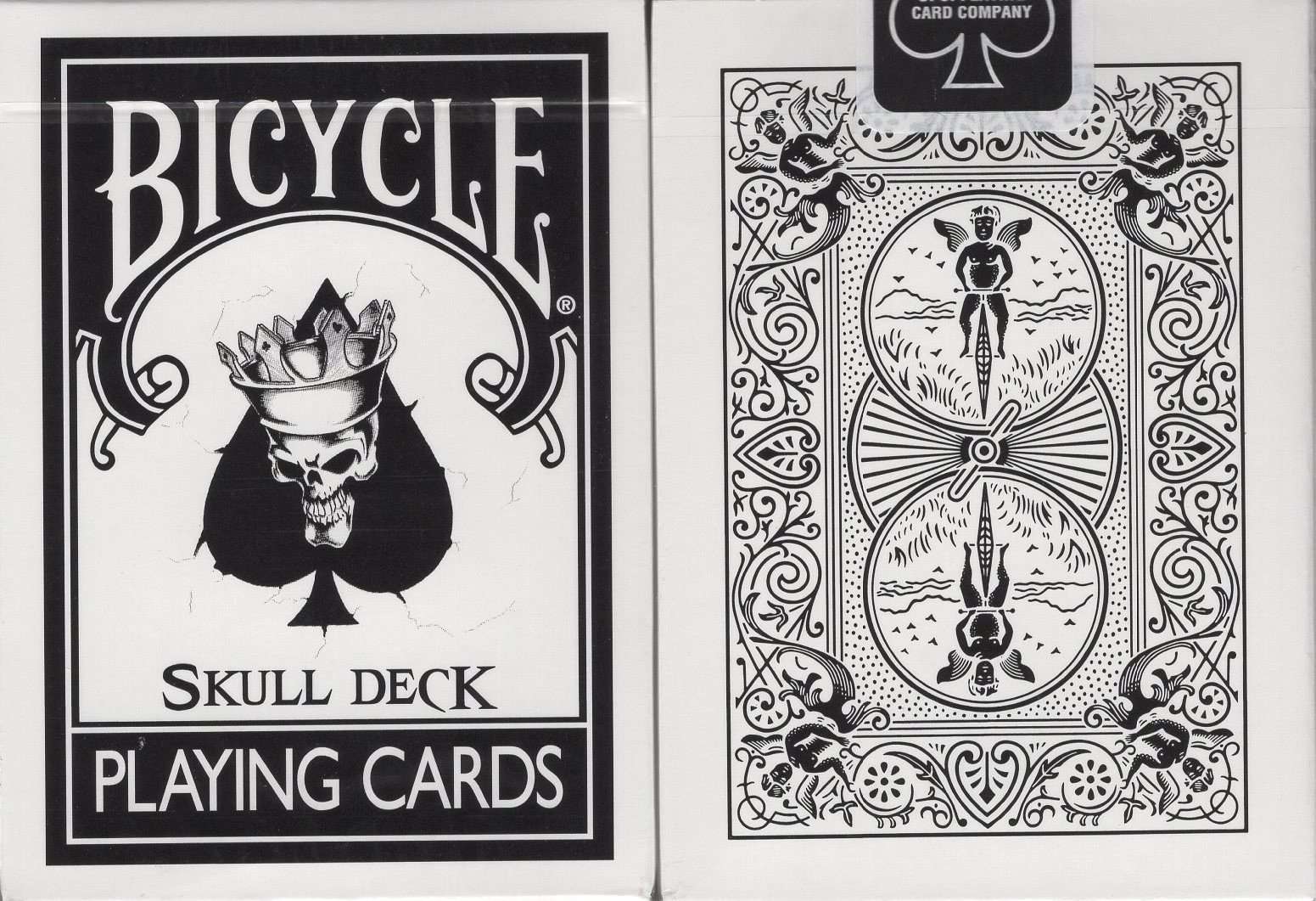 Skull Bicycle Playing Cards