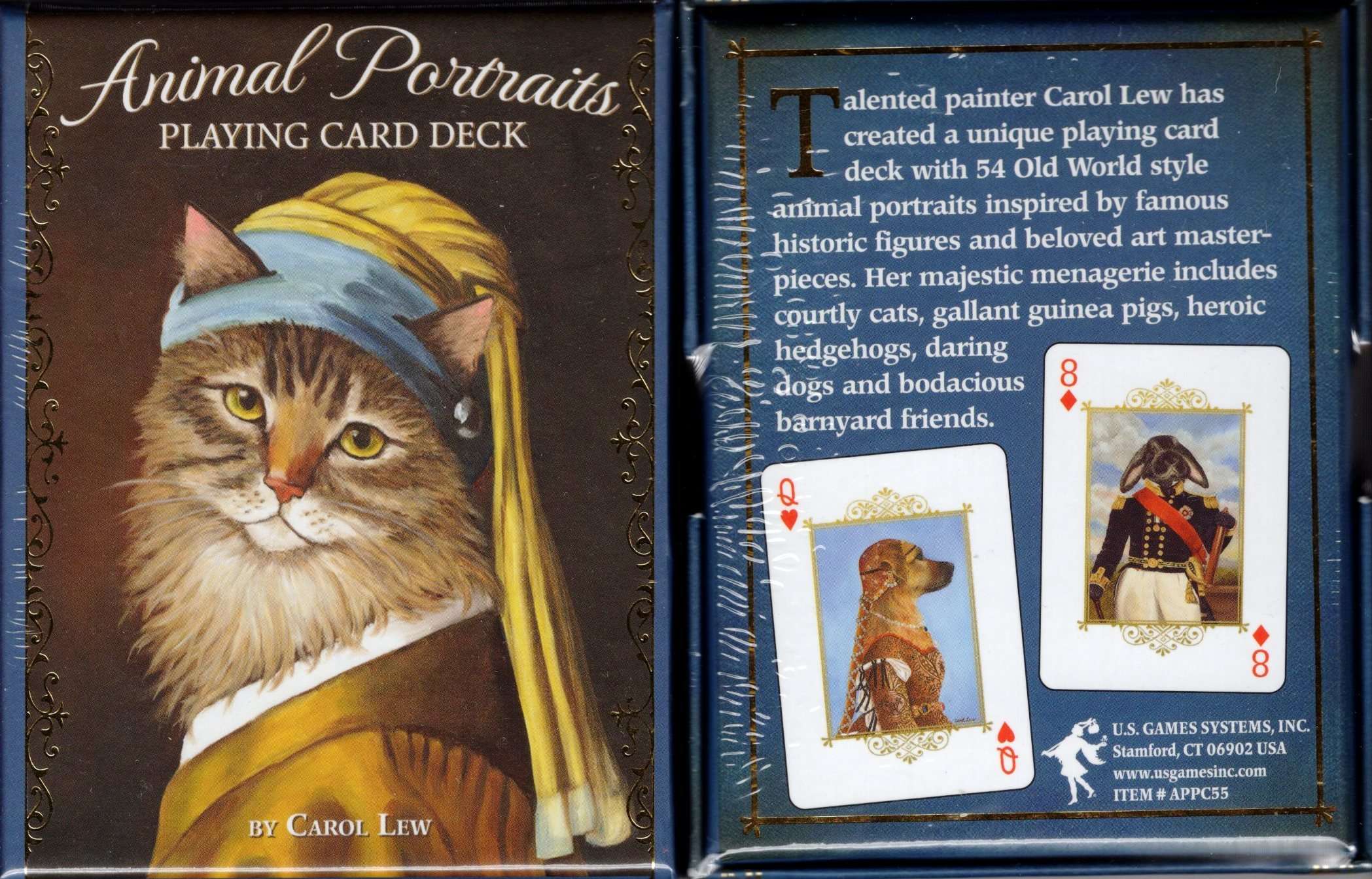 Animal Portraits Playing Cards USGS