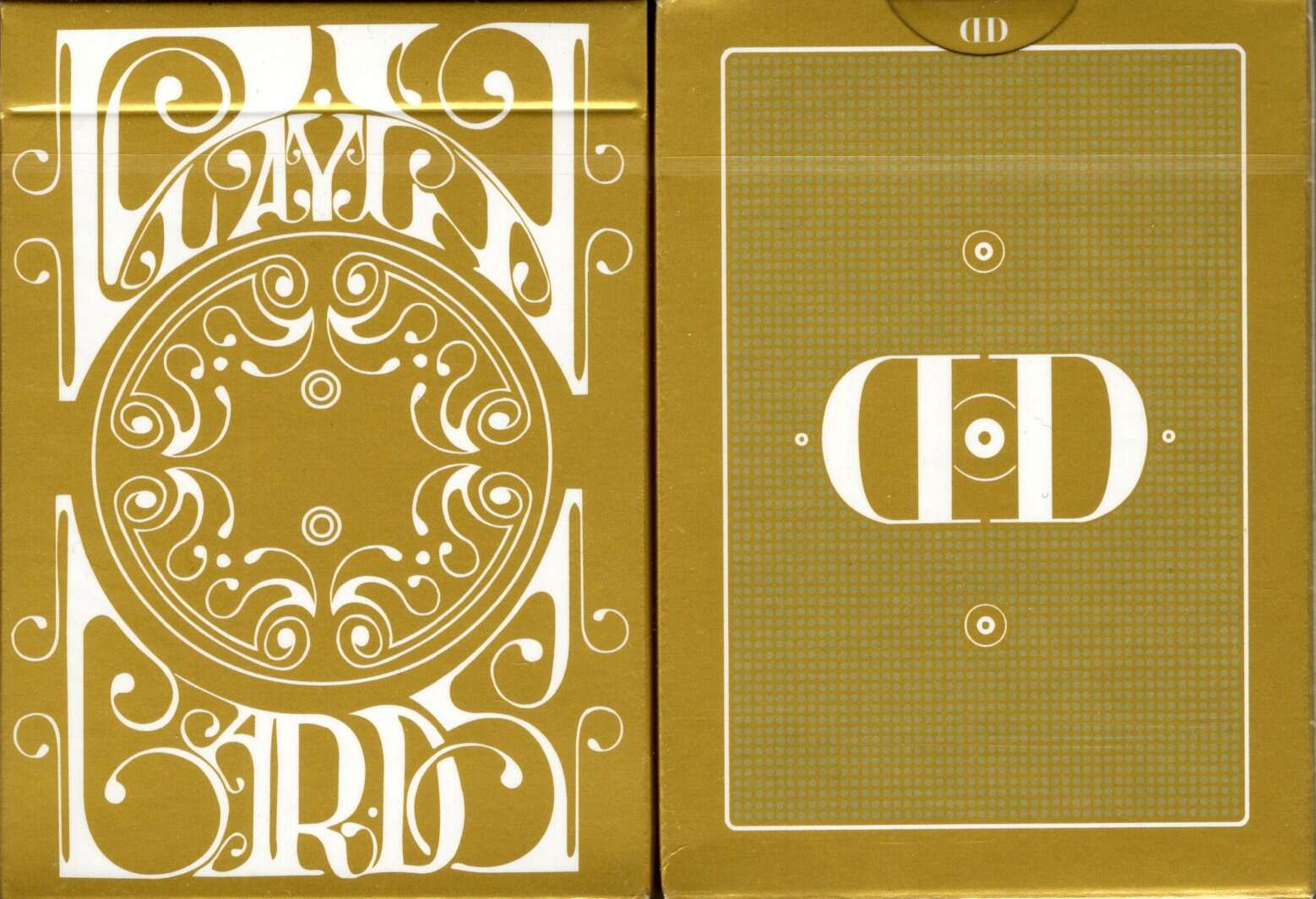 Smoke & Mirrors v9 Gold Playing Cards USPCC