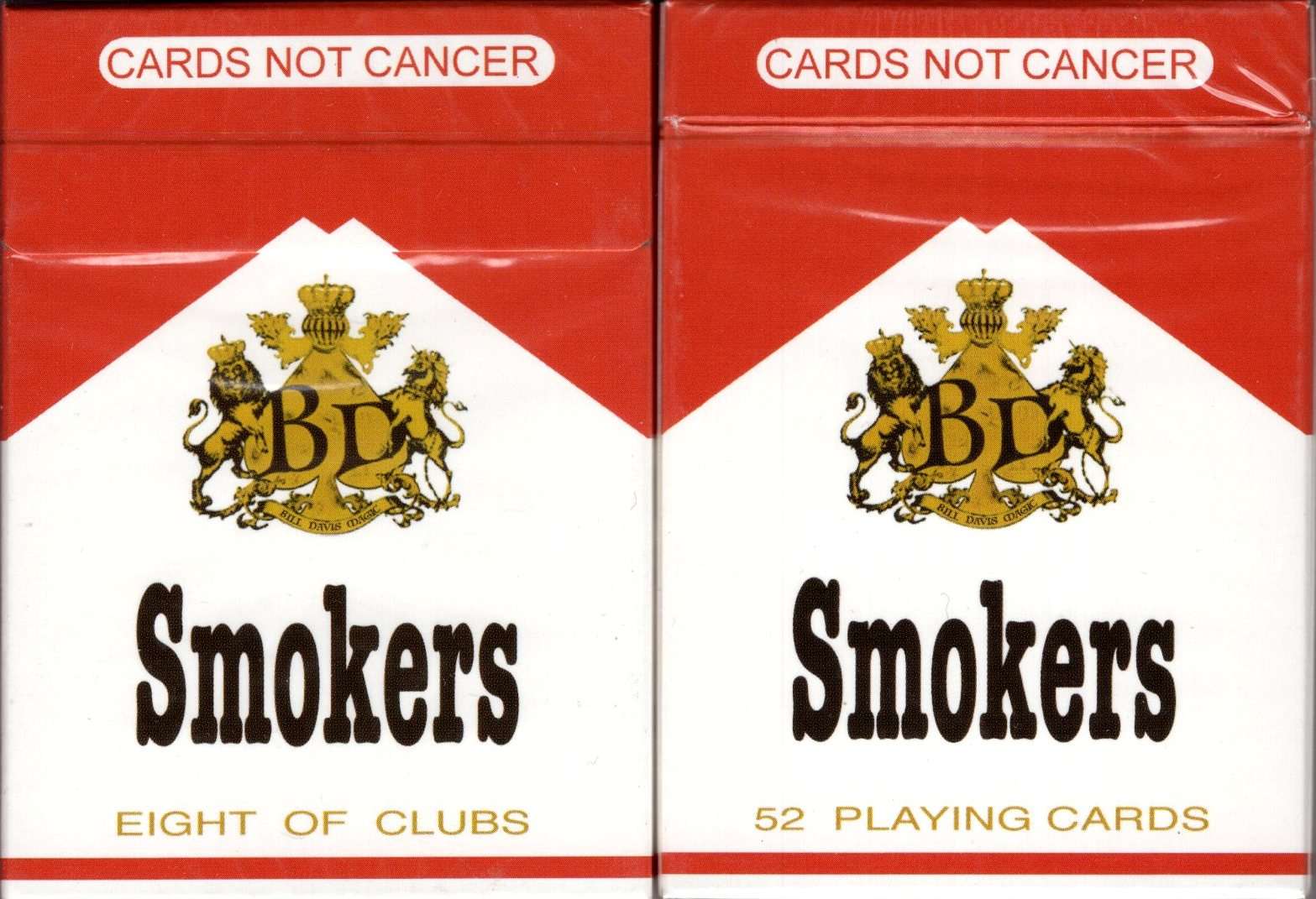 Smokers Marked Playing Cards HCPC