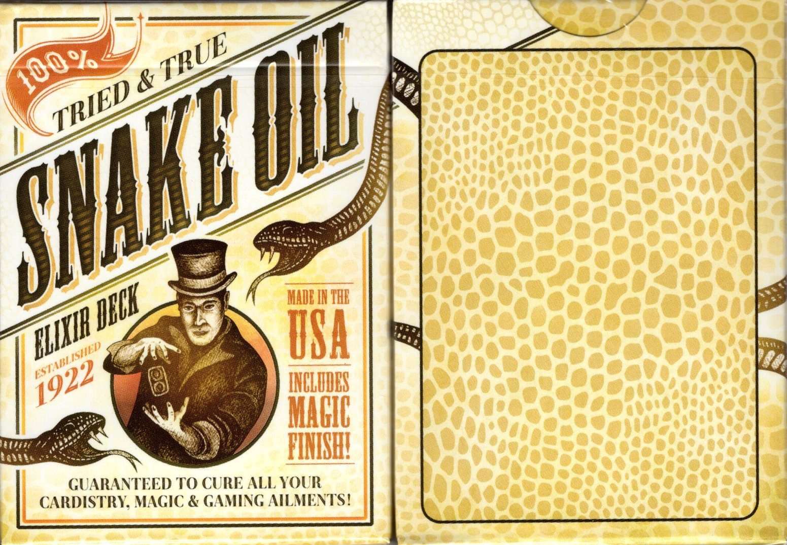 Snake Oil Elixir Playing Cards USPCC