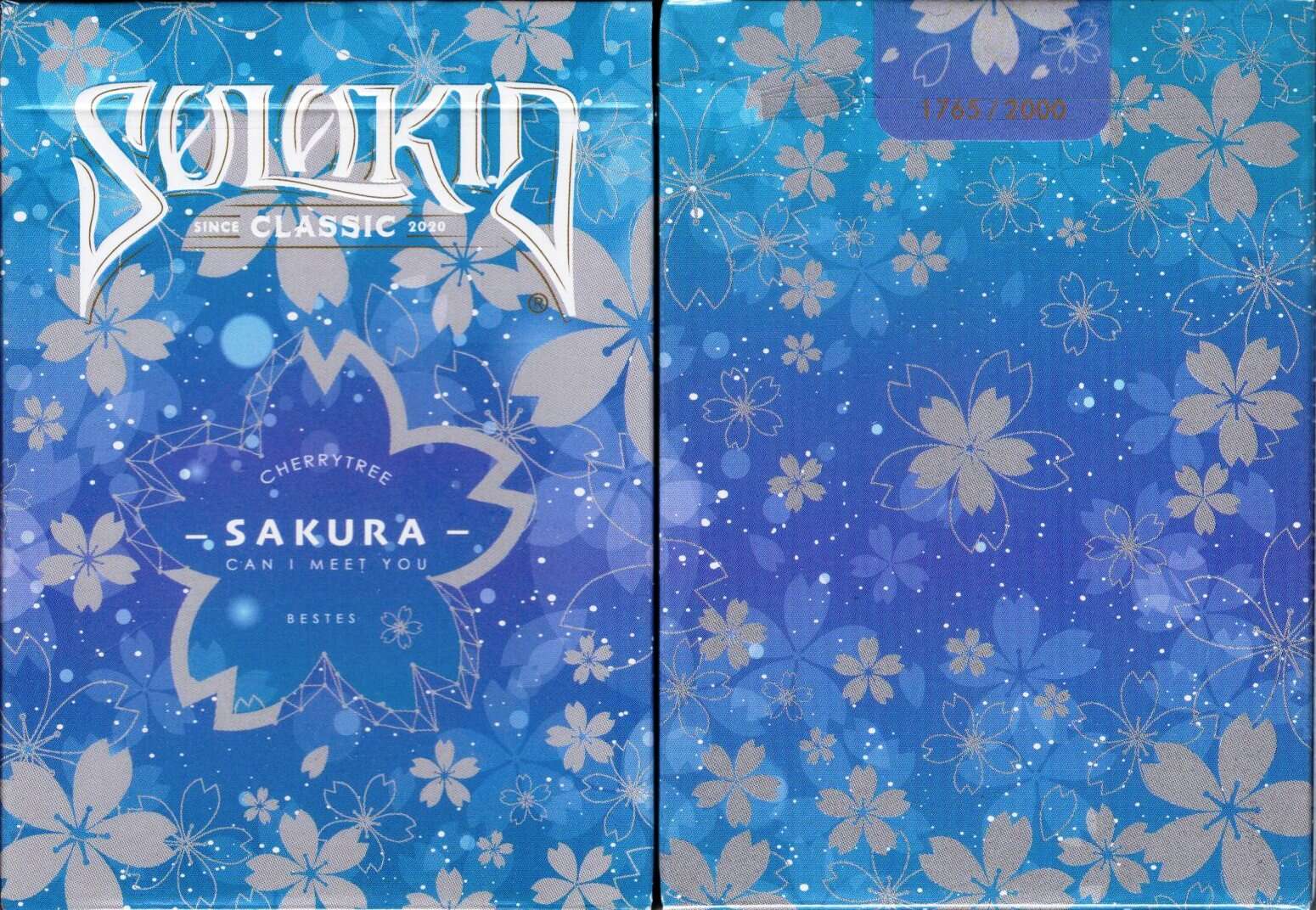 Solokid Cherry Tree Sakura Playing Cards