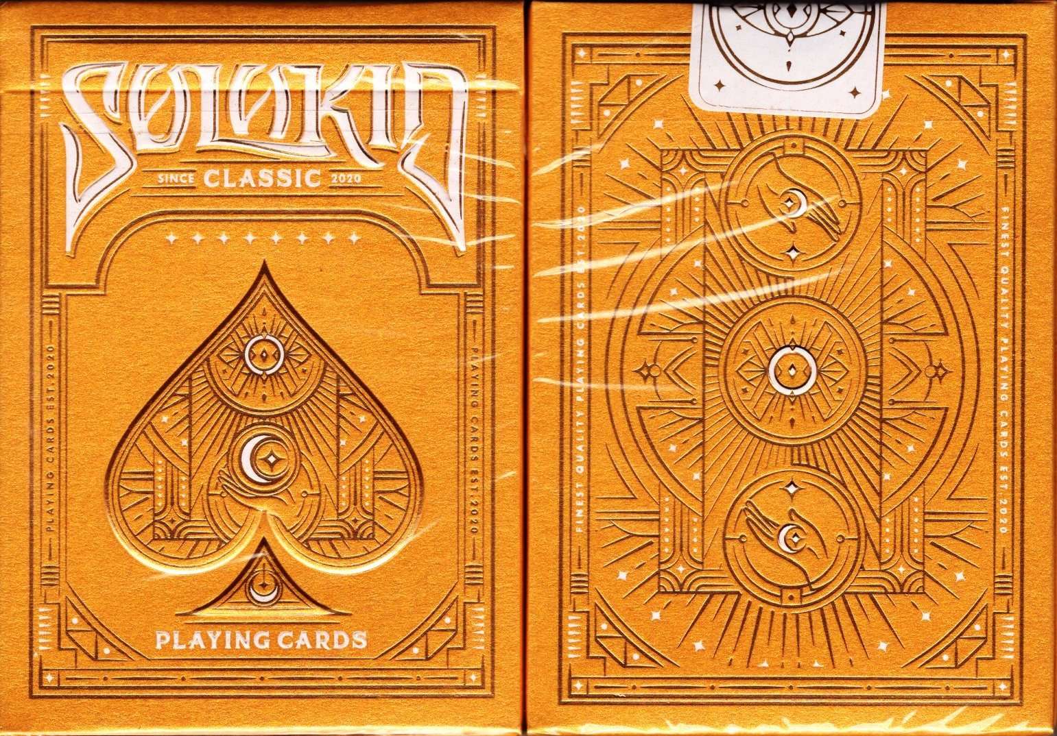Solokid Classic Gold Playing Cards MPC
