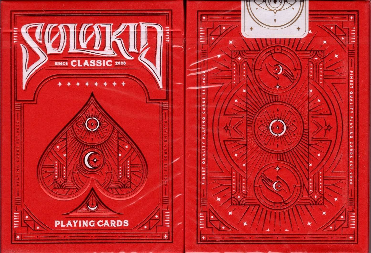 Solokid Classic Ruby Playing Cards MPC