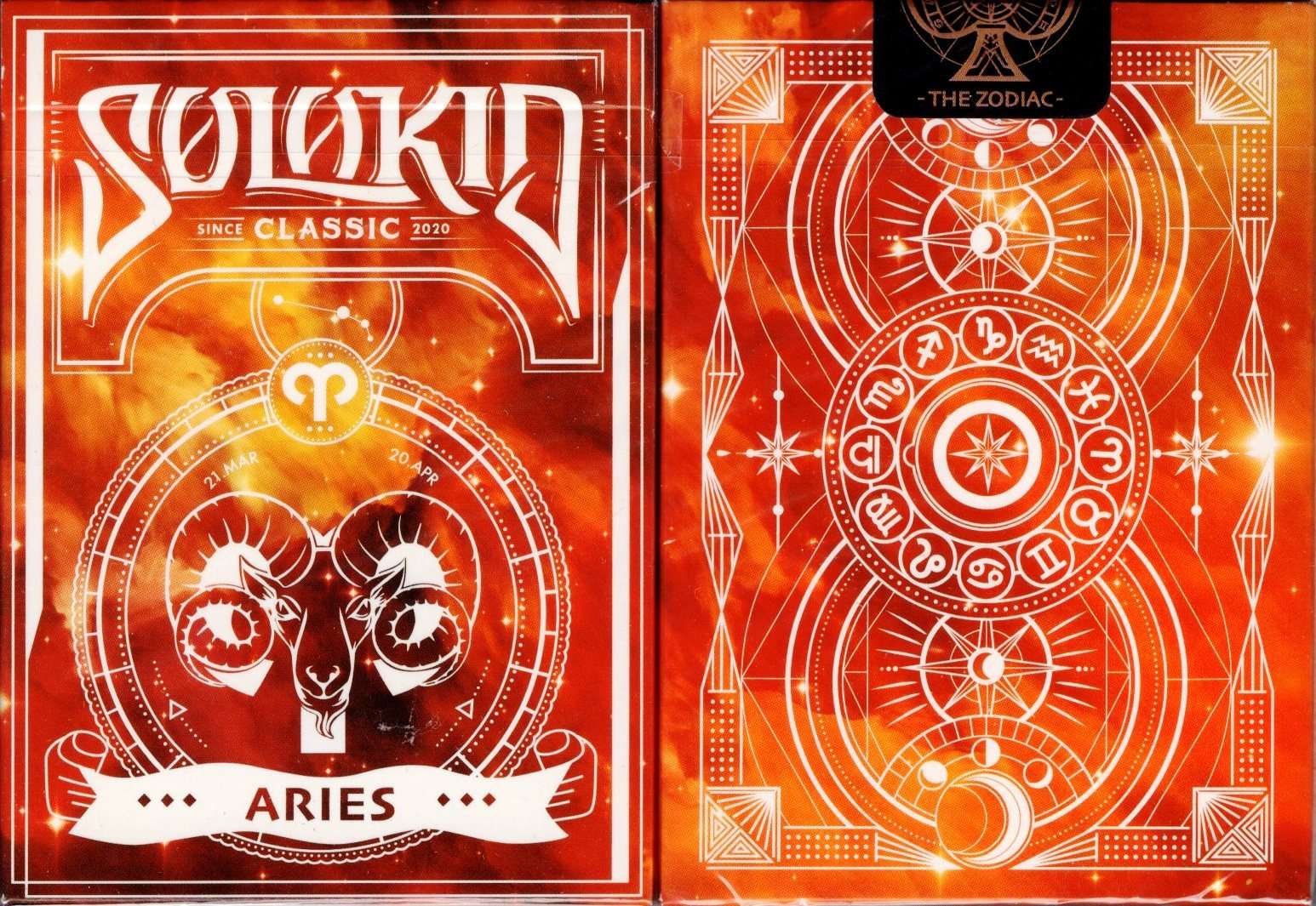 Solokid Constellation Series Aries Playing Cards MPC