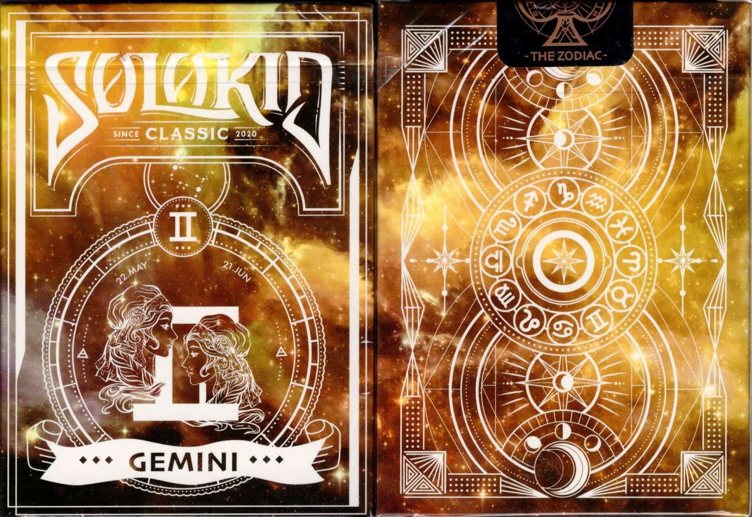 Solokid Constellation Series Gemini Playing Cards MPC
