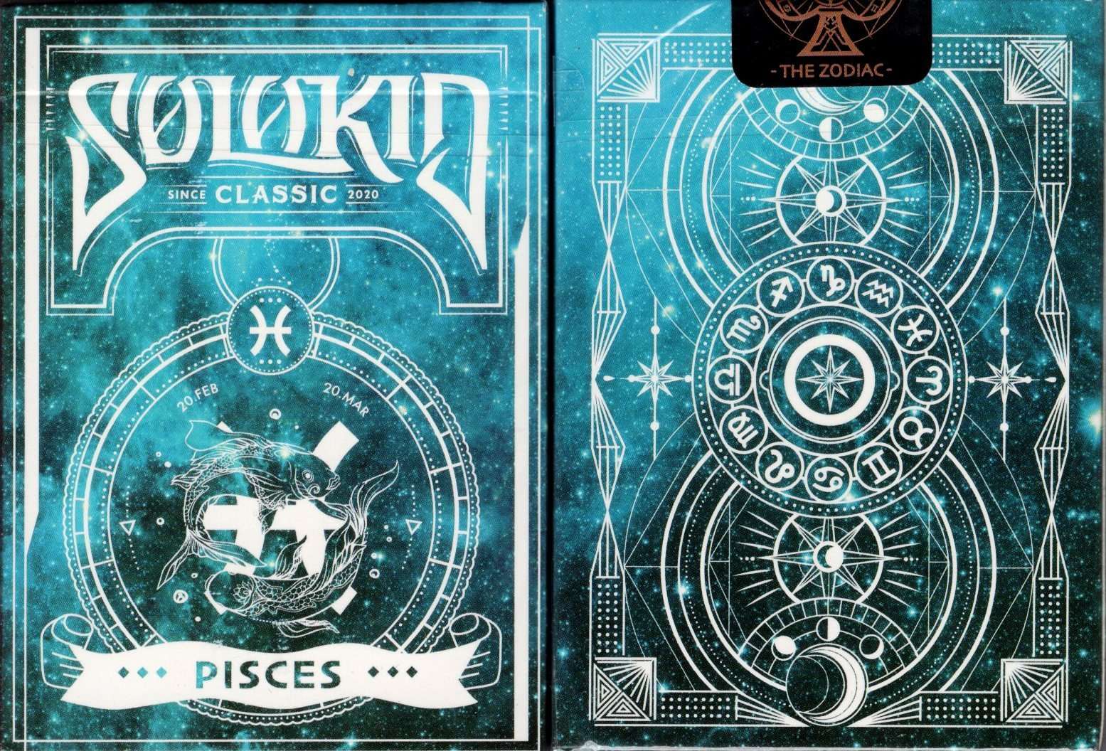 Solokid Constellation Series Pisces Playing Cards MPC