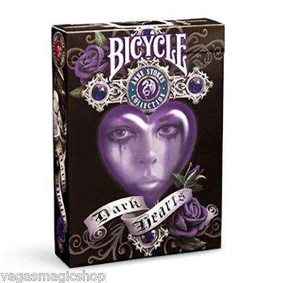 Anne Stokes Dark Hearts Bicycle Playing Cards
