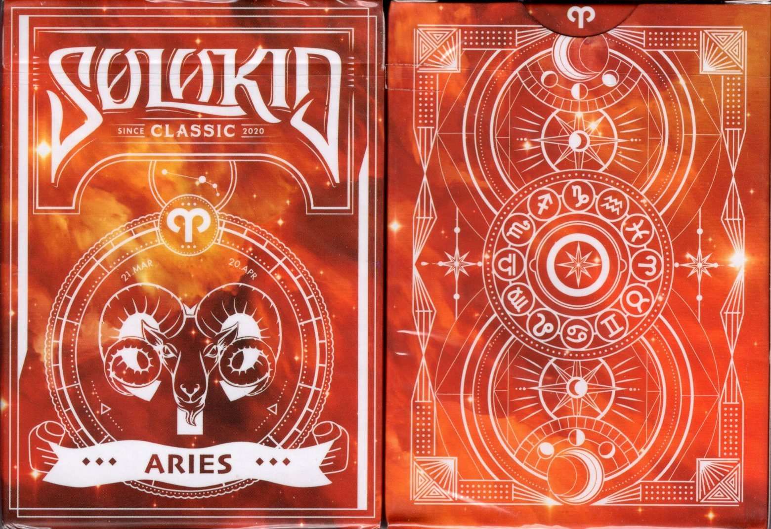 Solokid Constellation Series v2 Aries Playing Cards MPC
