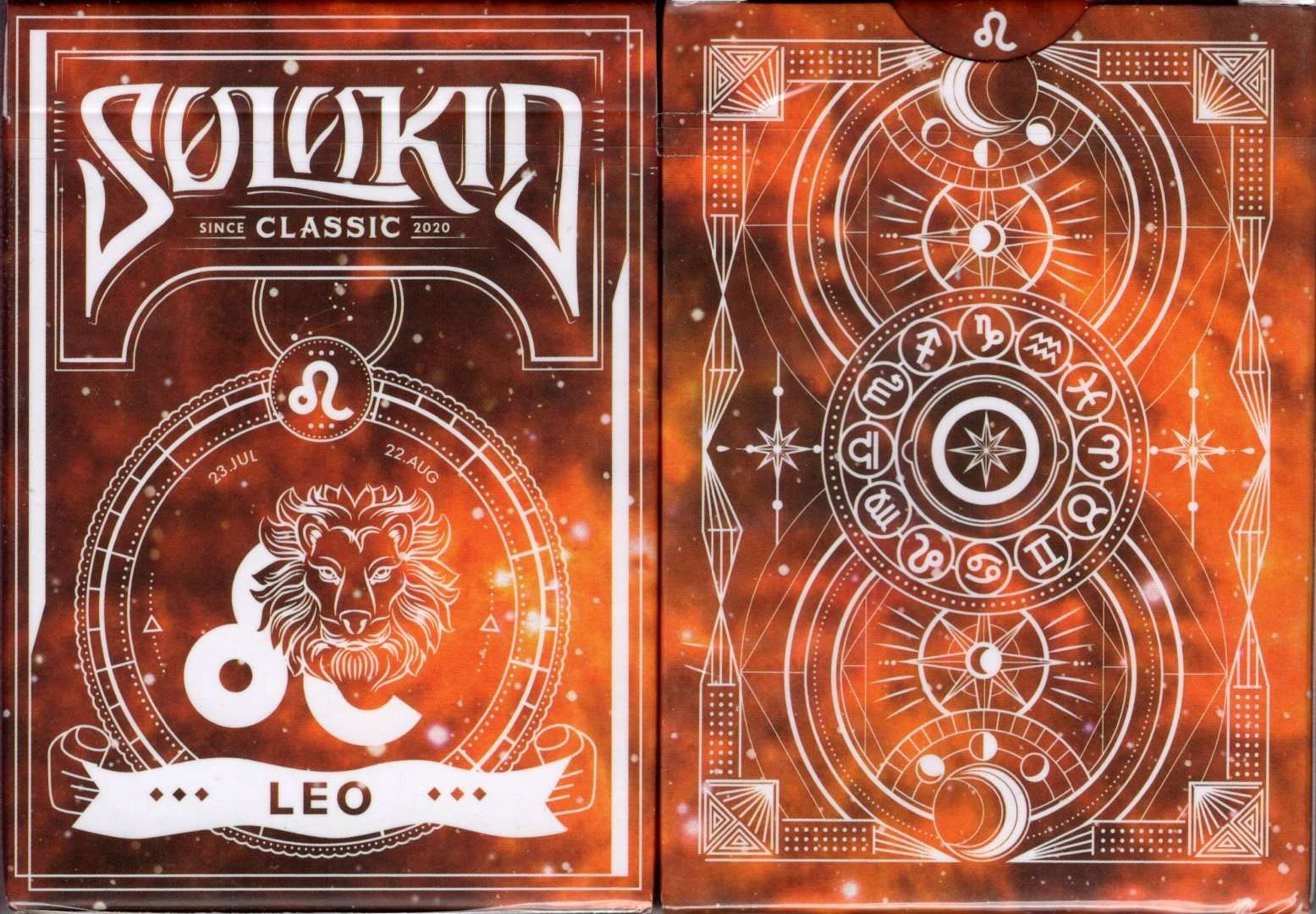 Solokid Constellation Series v2 Leo Playing Cards MPC