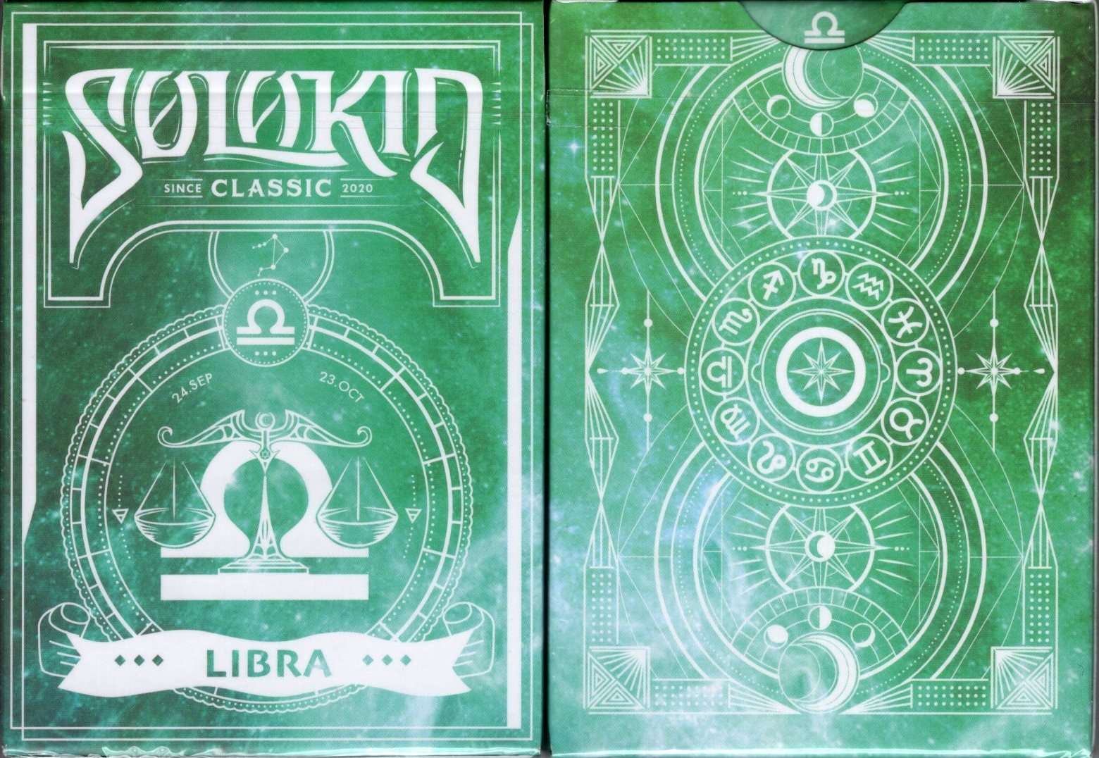 Solokid Constellation Series v2 Libra Playing Cards MPC