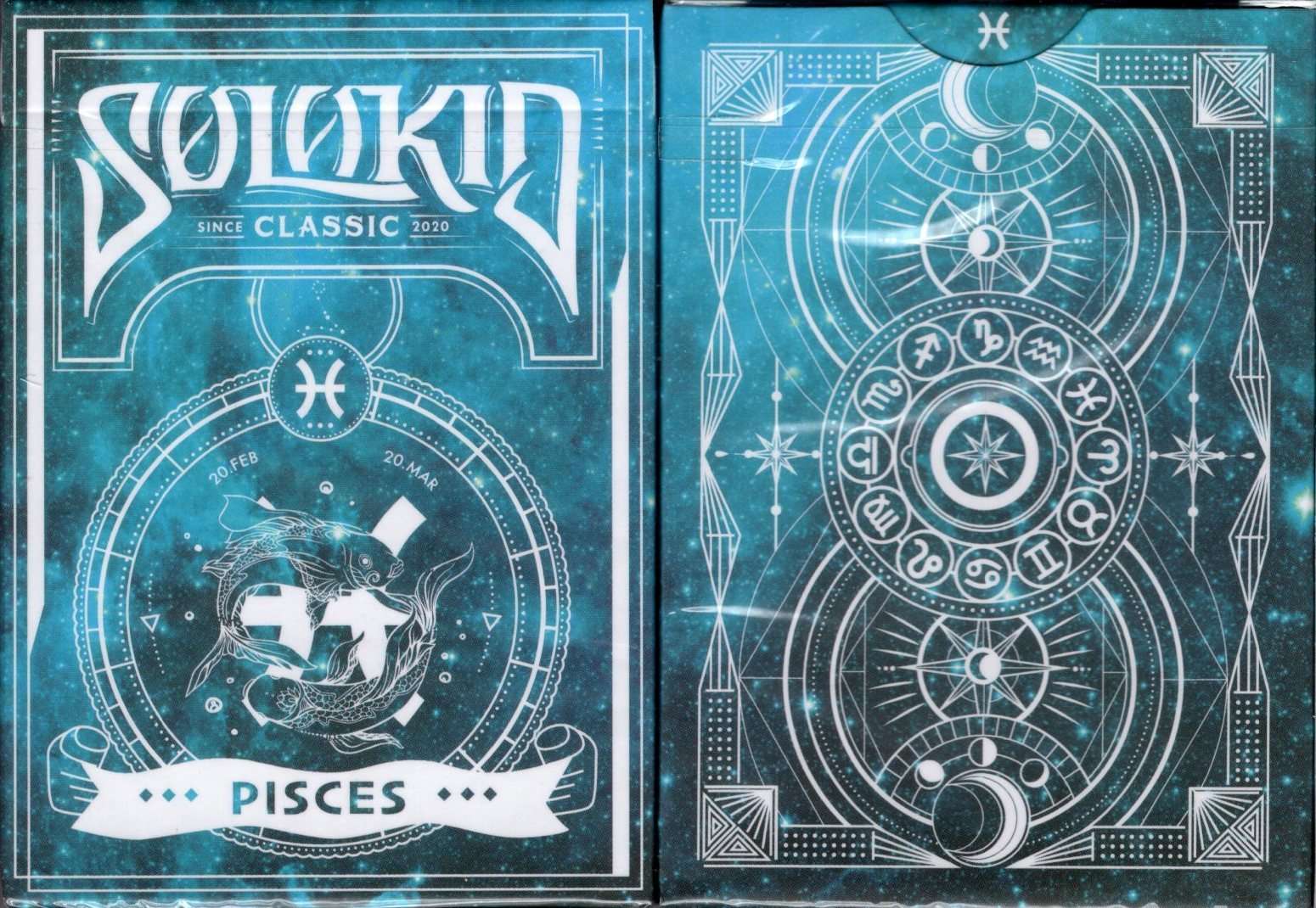 Solokid Constellation Series v2 Pisces Playing Cards MPC