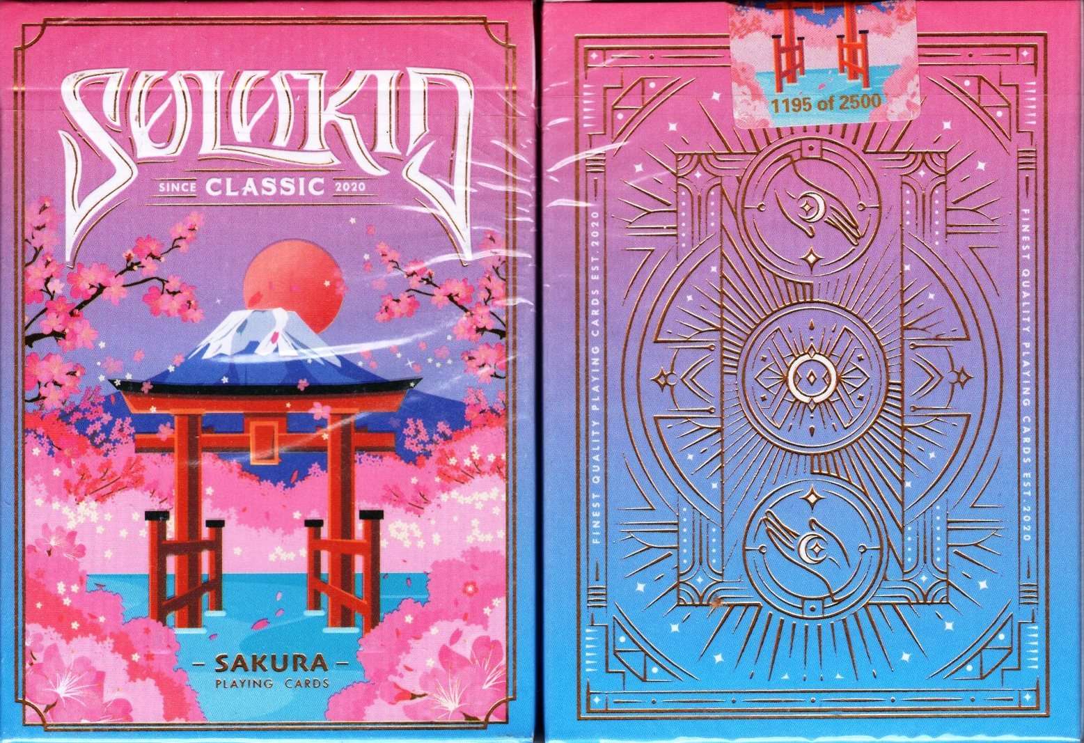 Solokid Sakura Pink Playing Cards MPC