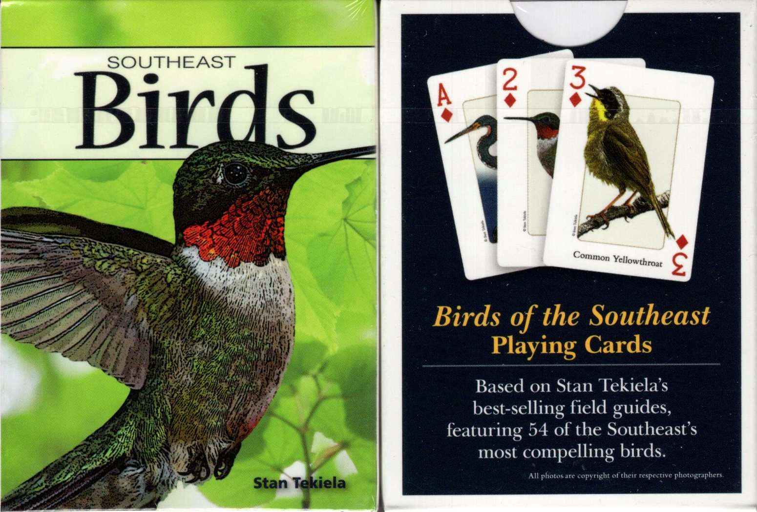Southeast Birds Playing Cards