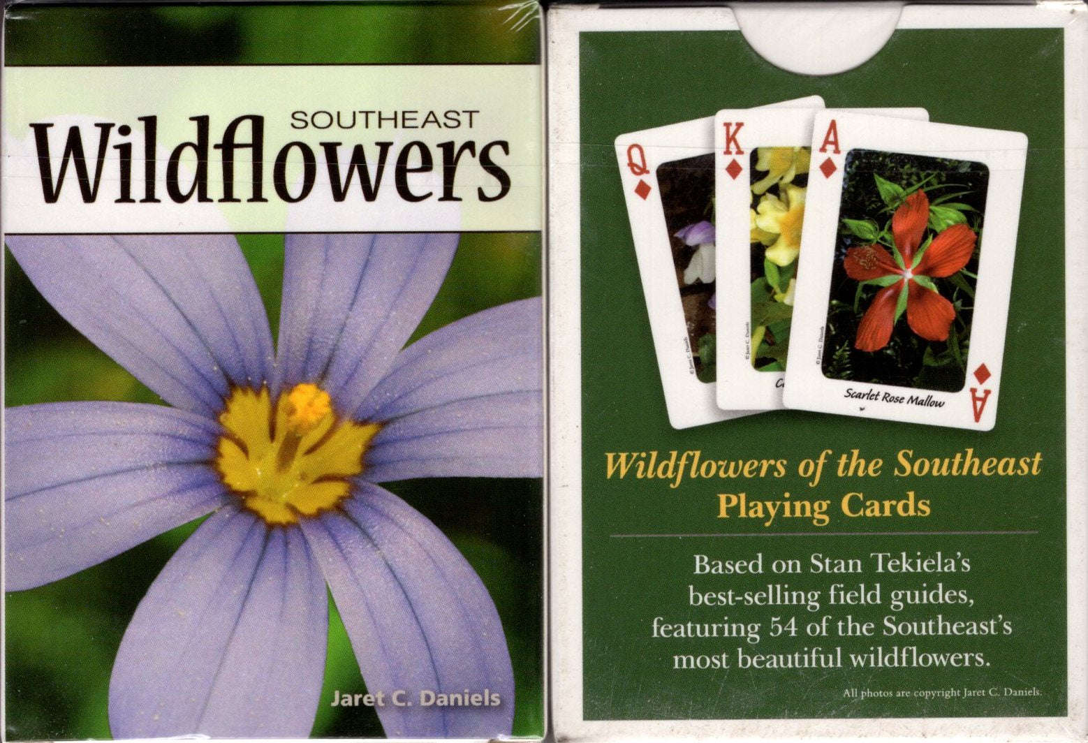 Southeast Wildflowers Playing Cards