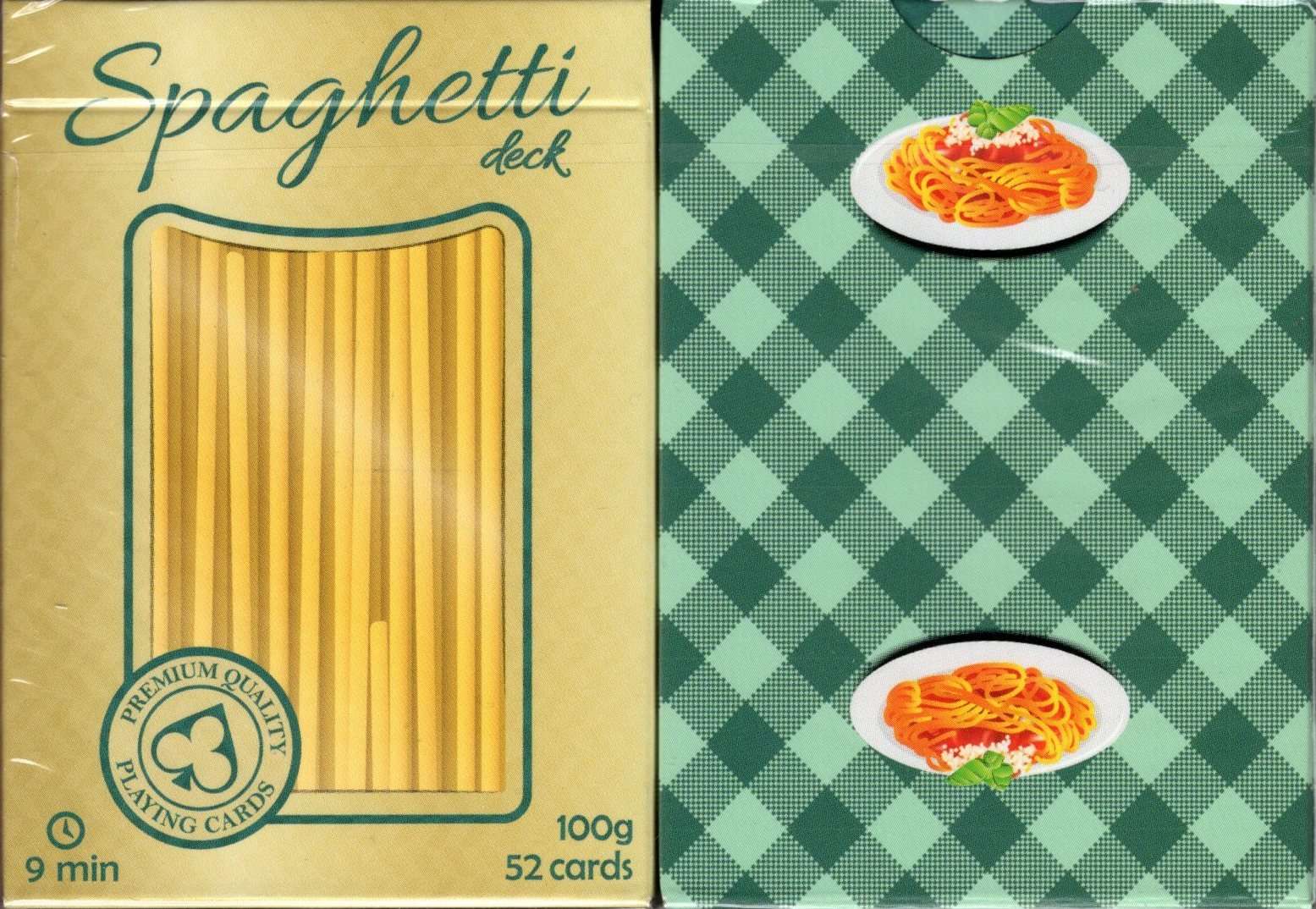 Spaghetti Playing Cards USPCC
