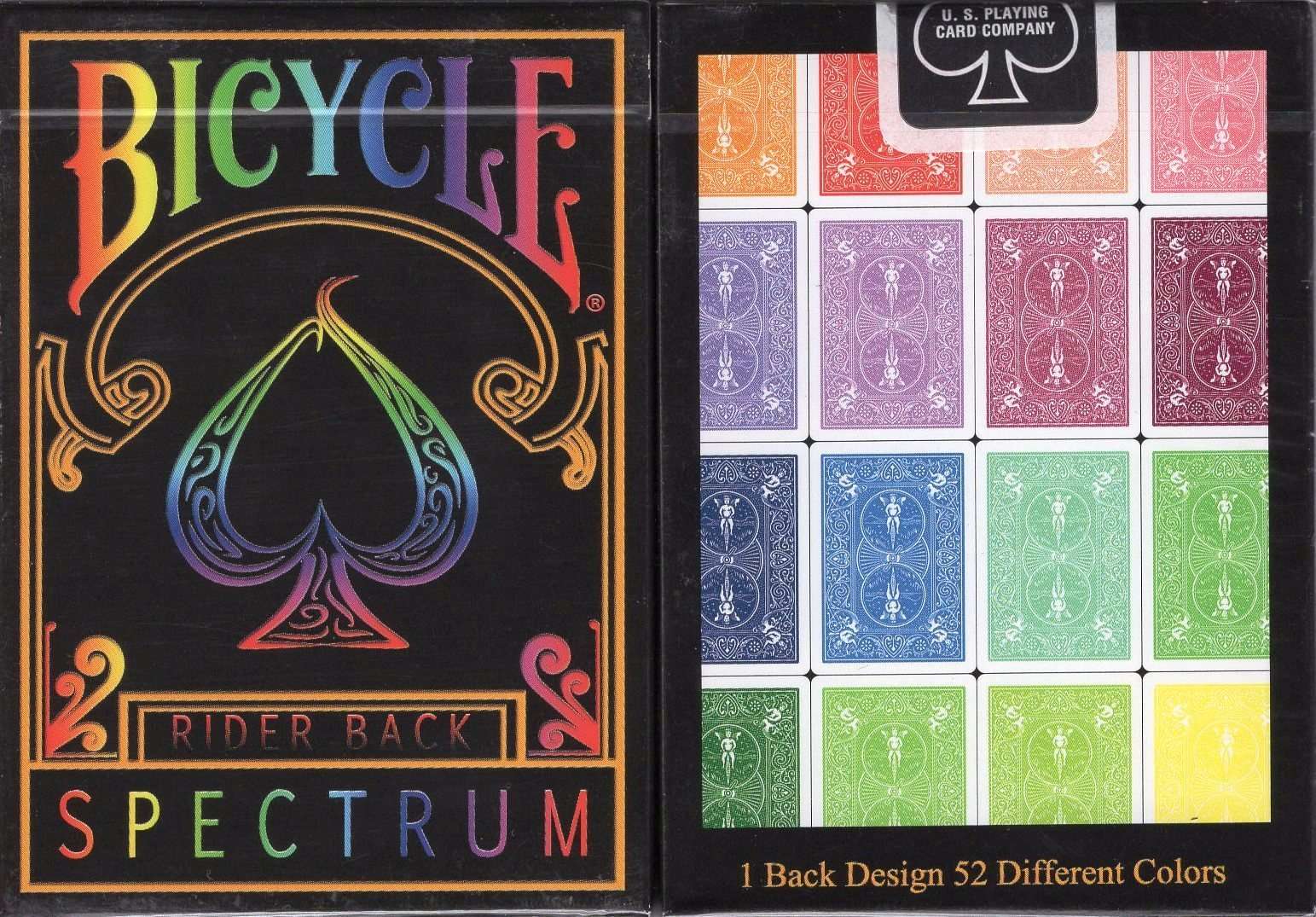 Spectrum Rider Back Bicycle Playing Cards