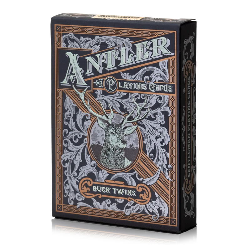 Antler Playing Cards (Black Edition) - by Art of Play