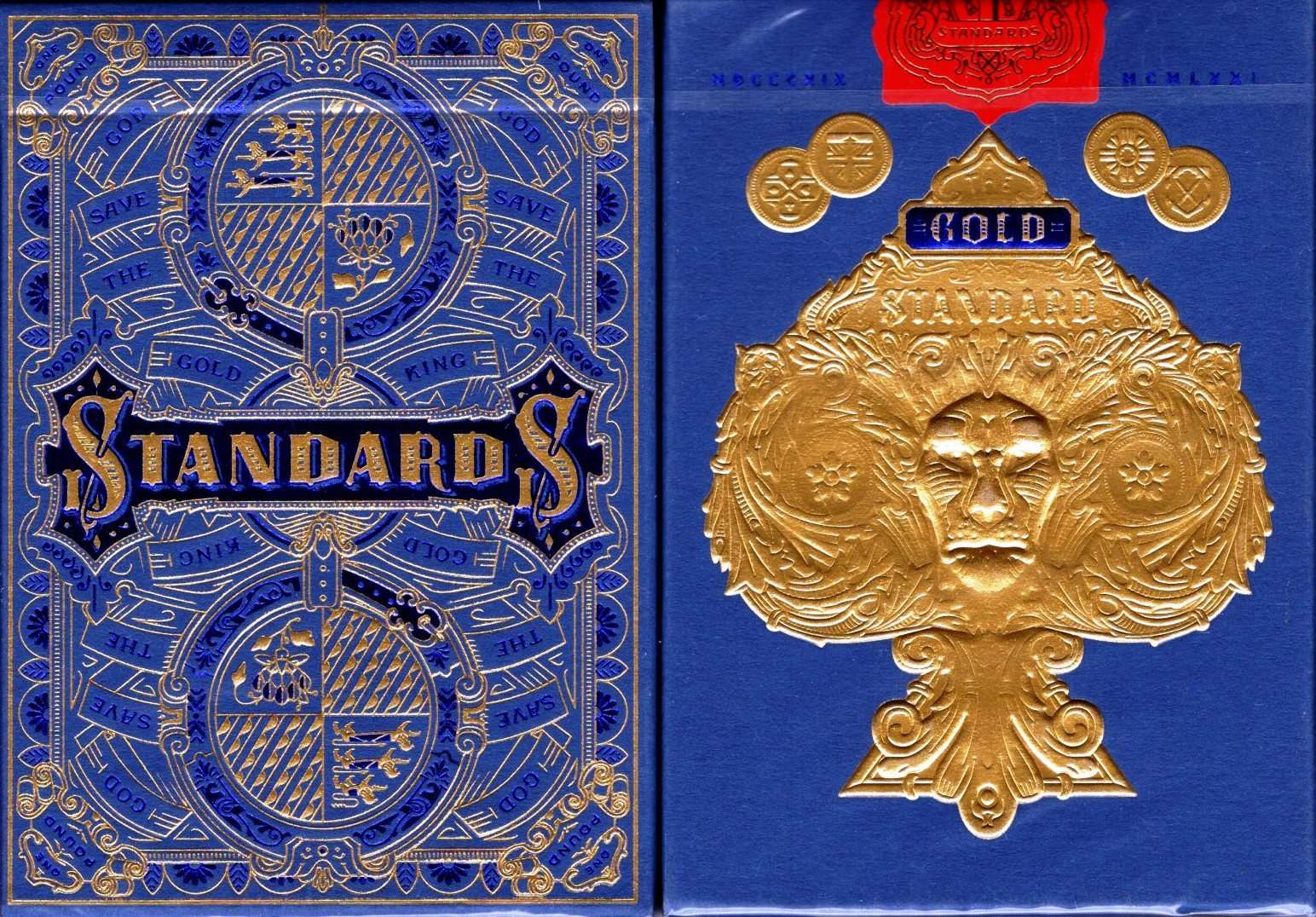 Standards Sapphire Playing Cards USPCC