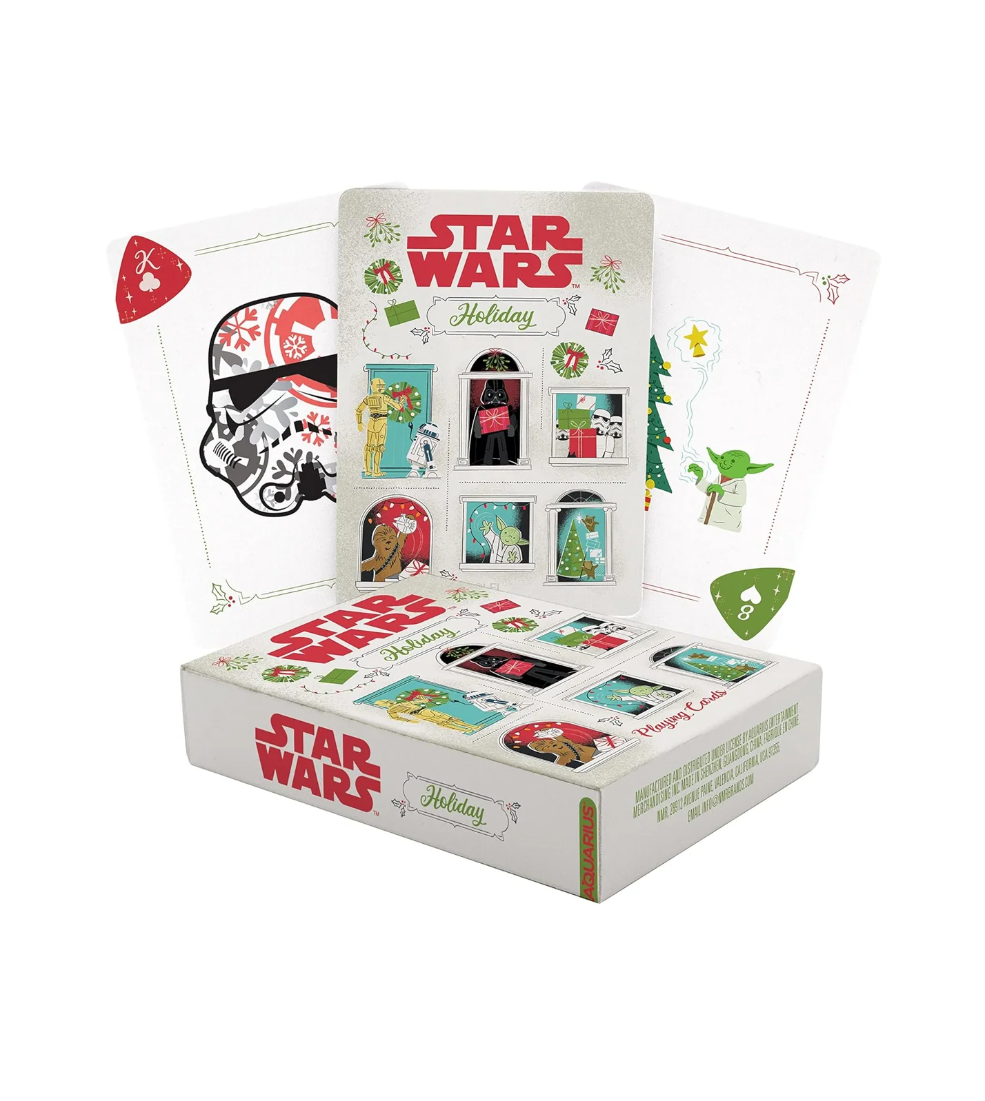 Star Wars Holiday Playing Cards by Aquarius